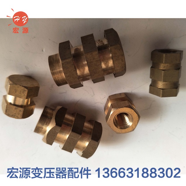 變壓器銅端子預(yu)埋件銅頭  